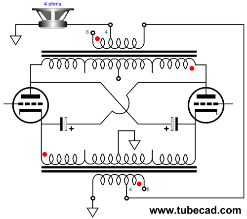 12AU7 & Split-Load Phase Splitter & Circlotron